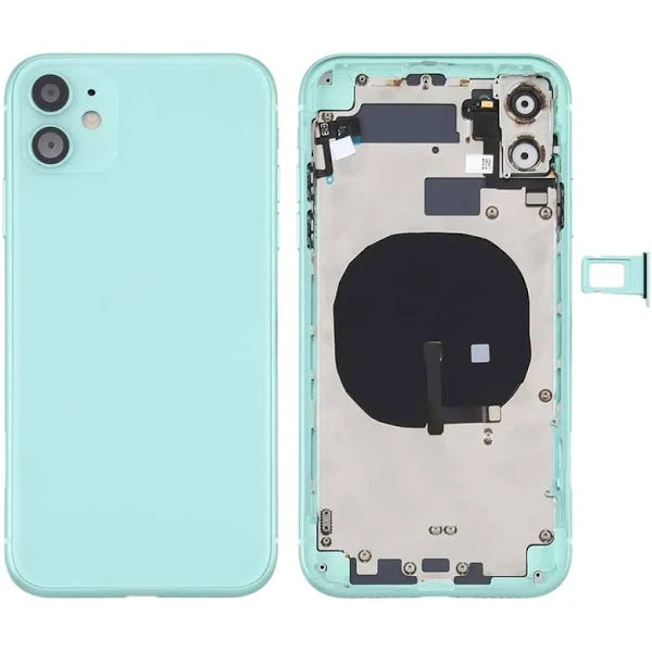 Rear Housing with Small Parts for iPhone 11 (-Green) Rear Housing with Small Parts for iPhone 11 (-Green)